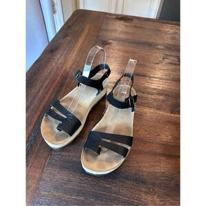 Black Fantasy comfort Sandals